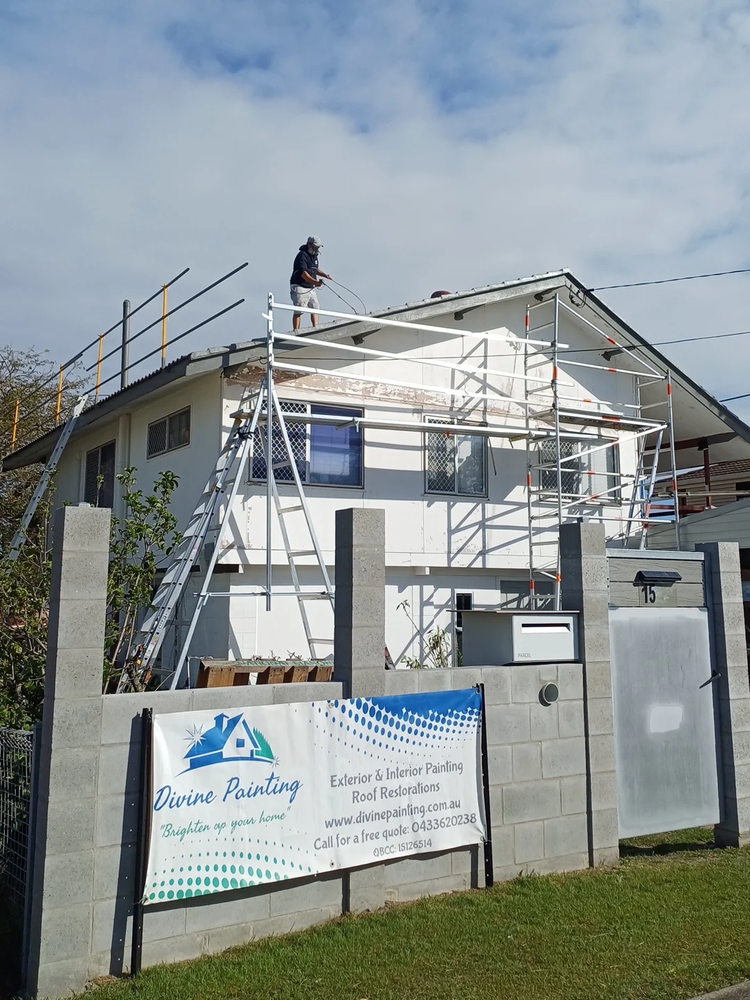 Roof restoration by Divine Painting